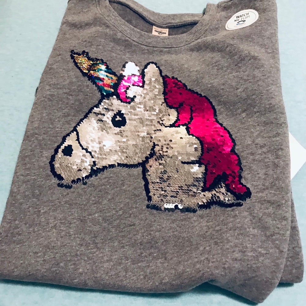 Reversible image Girls Sweat shirt